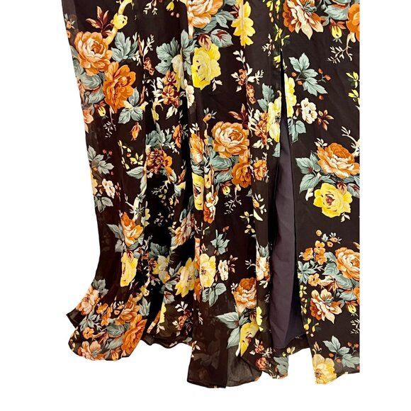 Veronica Beard Avani Floral Silk Maxi Dress NWT - Size 0 - Picture 5 of 8